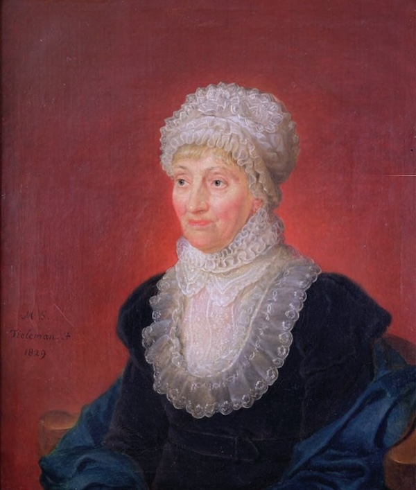 Portrait of astronomer Caroline Hershel